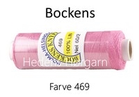 Bockens Hør 60/2 farve 469 rosa
